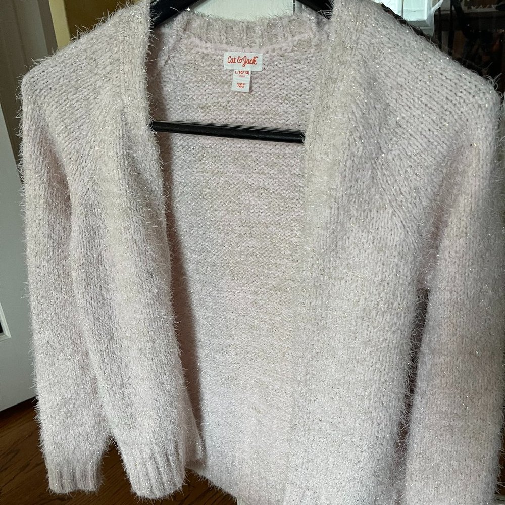 Girls Sweater - Pink - Size L 10-12